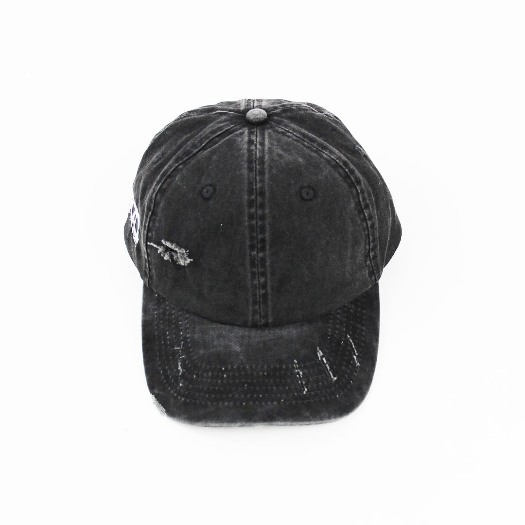 CAP ORGANIC COTTON BLACK