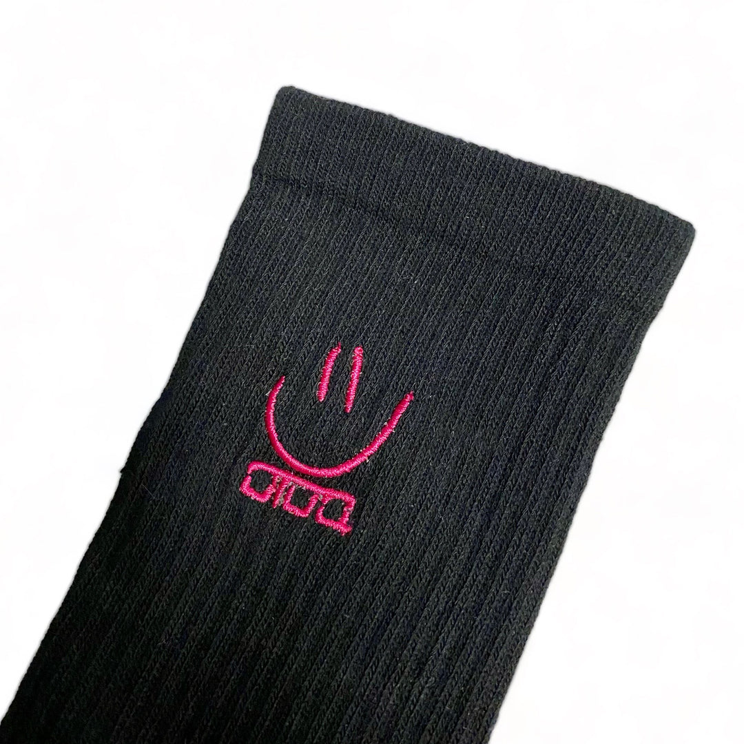 SOCKS PURPLE LOGO