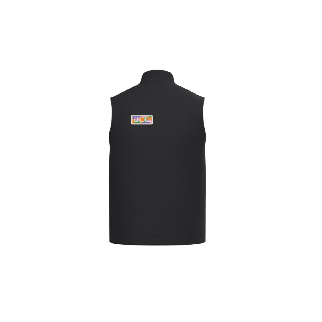 BODYWARMER TWILL BLACK