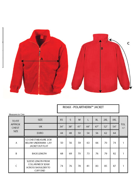 JACKET POLARTHERM BLK