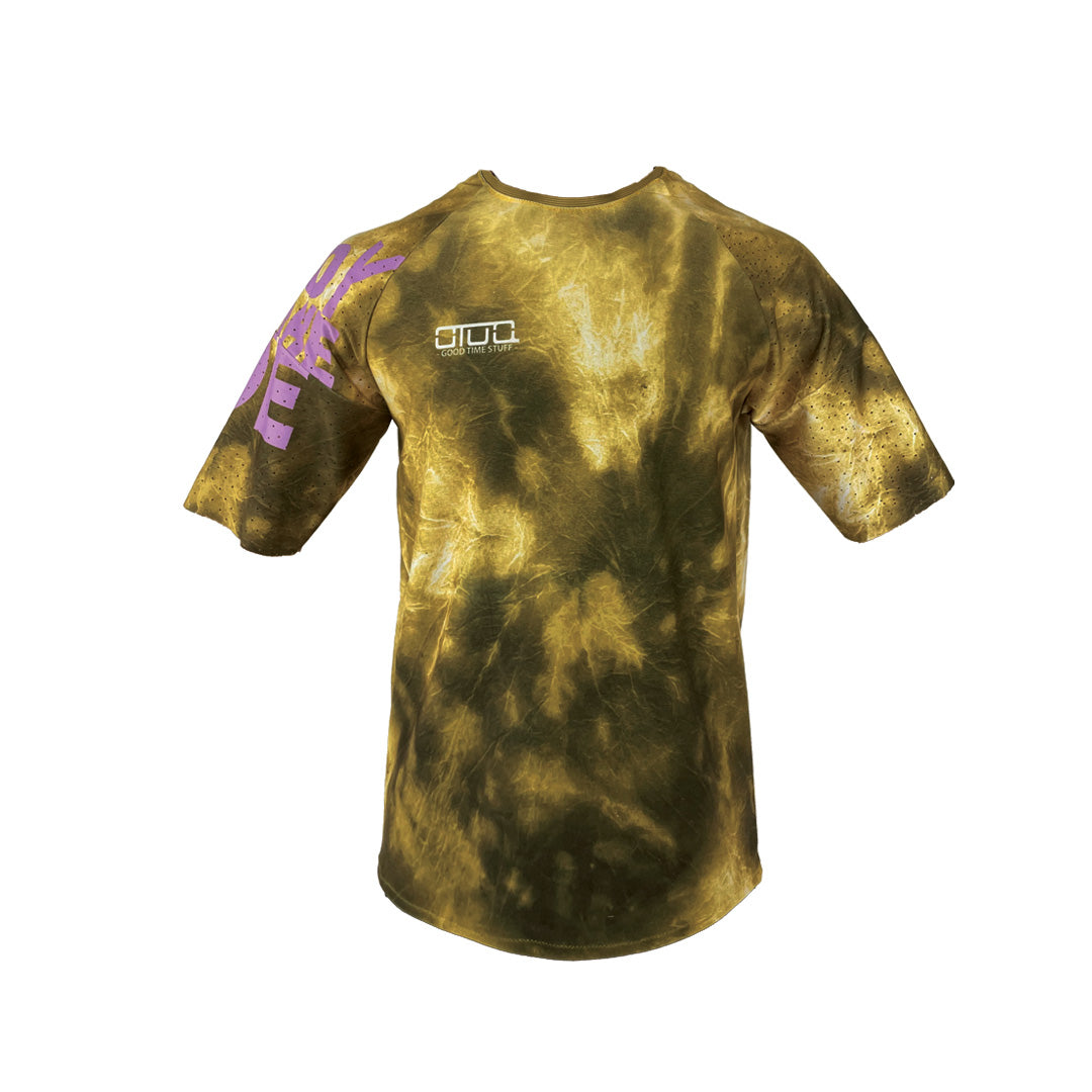 COTTON DRY TECH SHORT SLEEVE SUNFLOWER